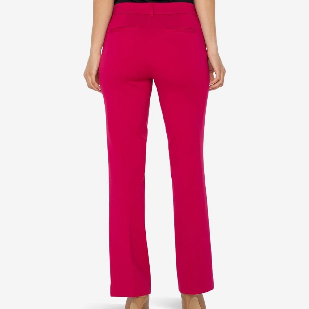 Liverpool Kelsey Mid-rise Flare Super Stretch Star Ruby Trousers Size 4 NWT - Picture 2 of 12